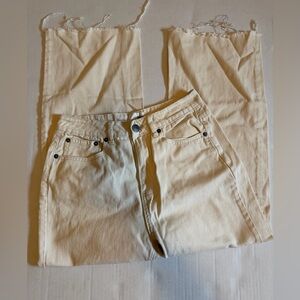 Amuse society Cream Denim Jeans